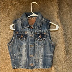 Amethyst Jeans Blue Denim Vest